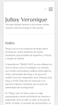 Mobile Screenshot of julioyveronique.com